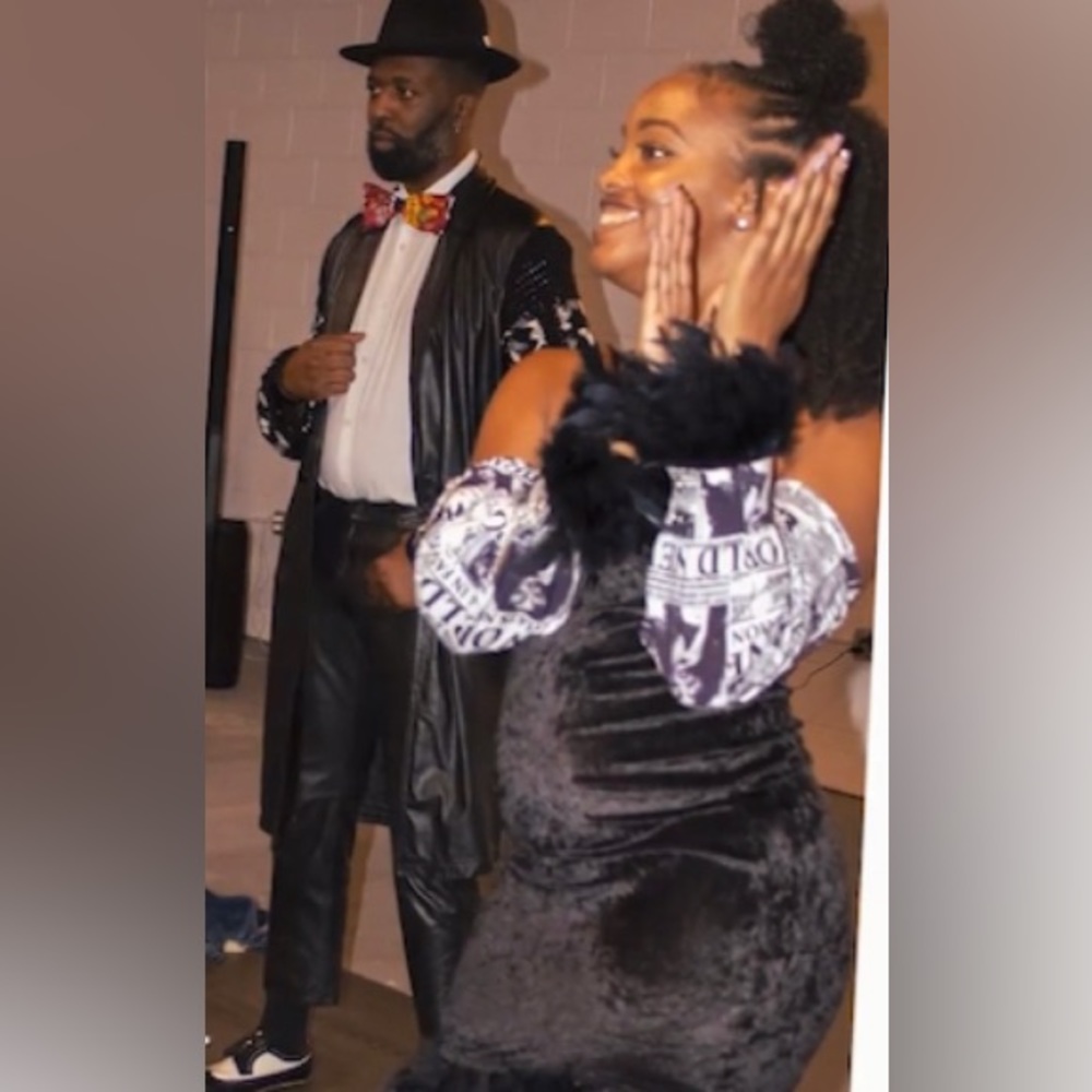Handmade Michael Jackson Billie Jean dress